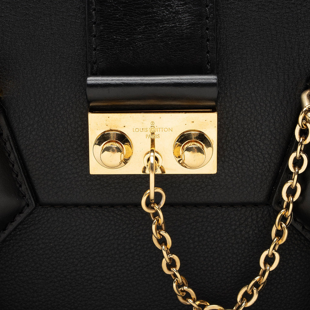 Louis Vuitton Calfskin Studded Marly PM Tote - FINAL SALE
