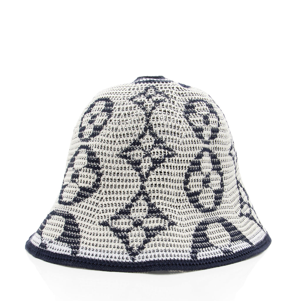 Louis Vuitton Monogram Crochet Summer Breath Bucket Hat