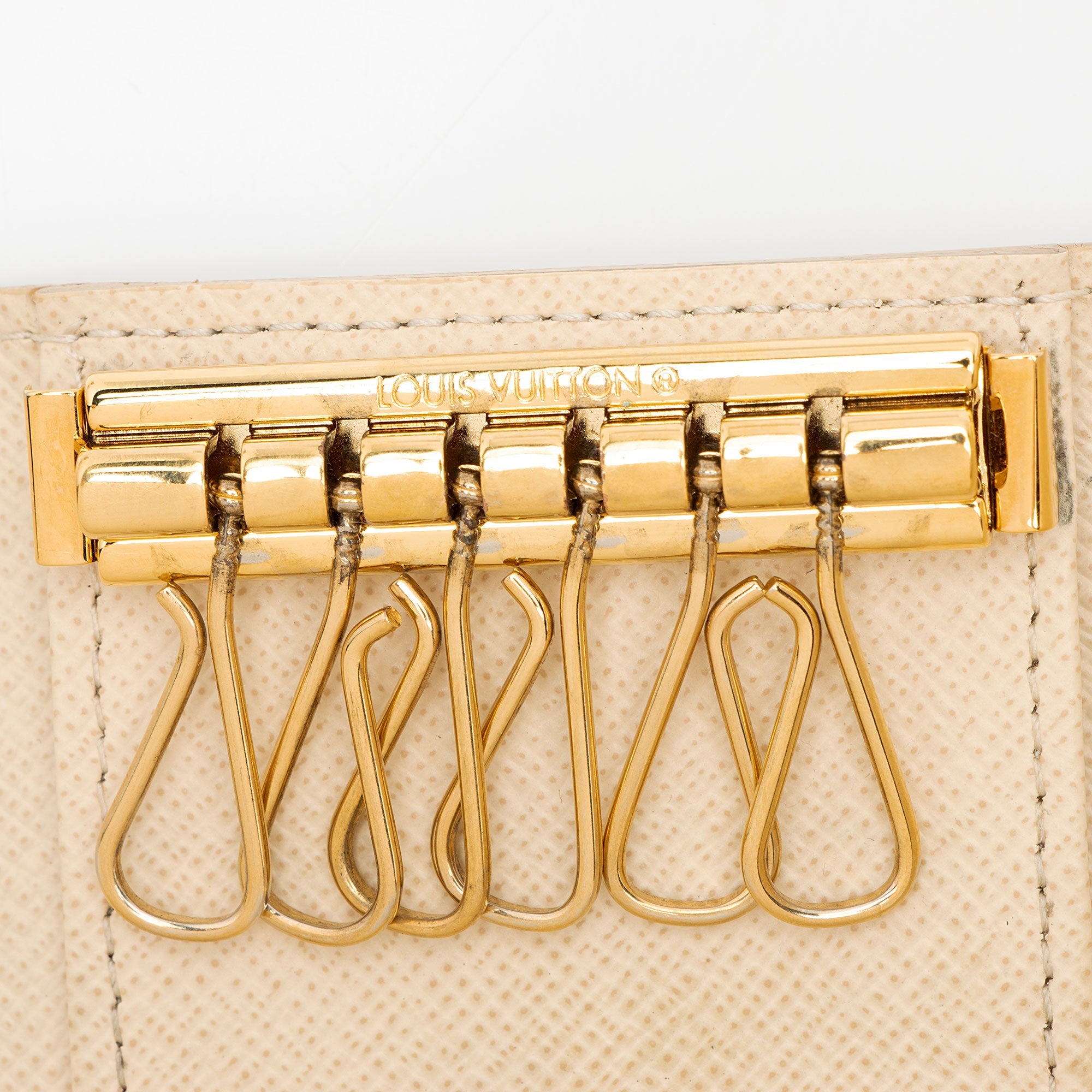 Louis Vuitton Damier Azur 6 Key Holder