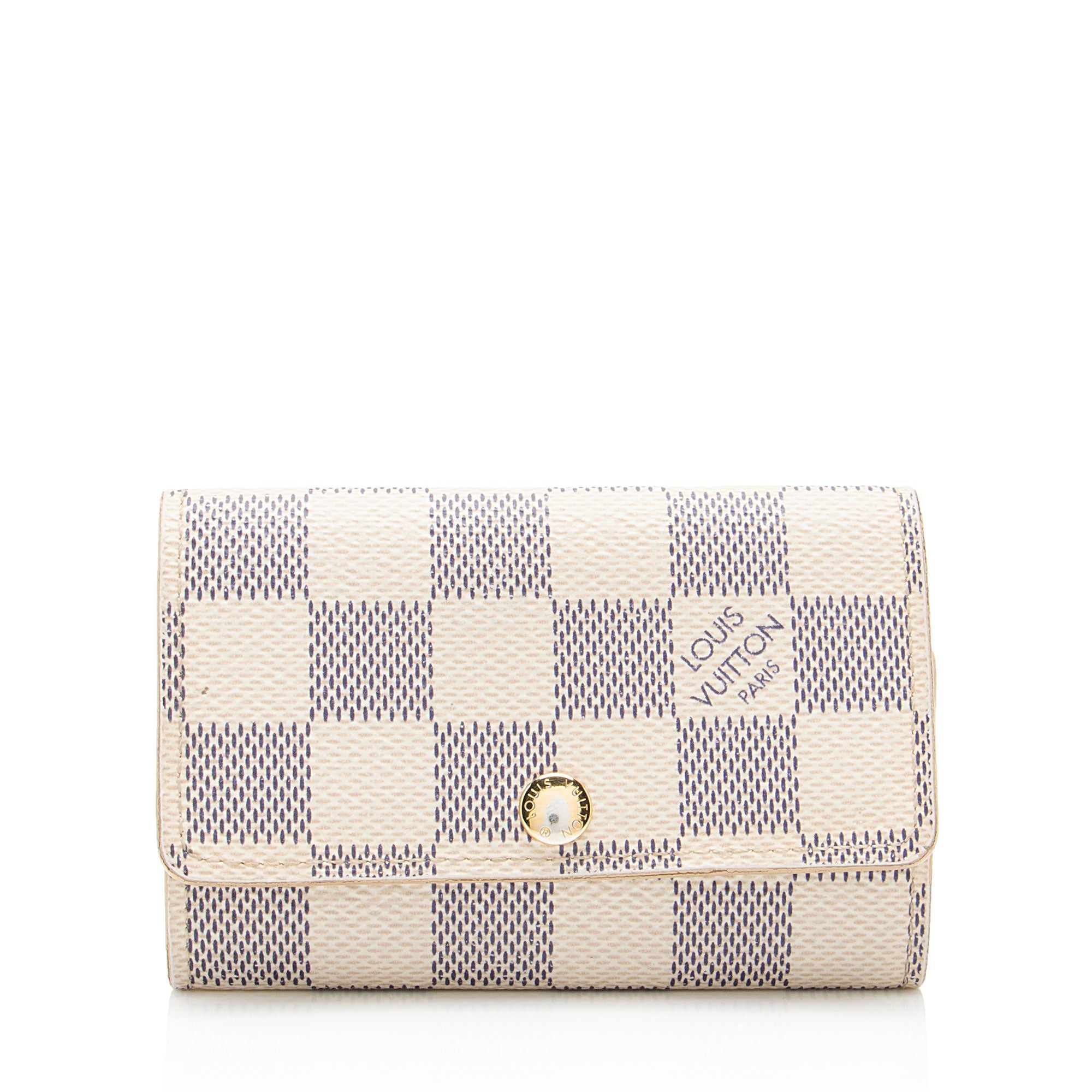 Louis Vuitton Damier Azur 6 Key Holder