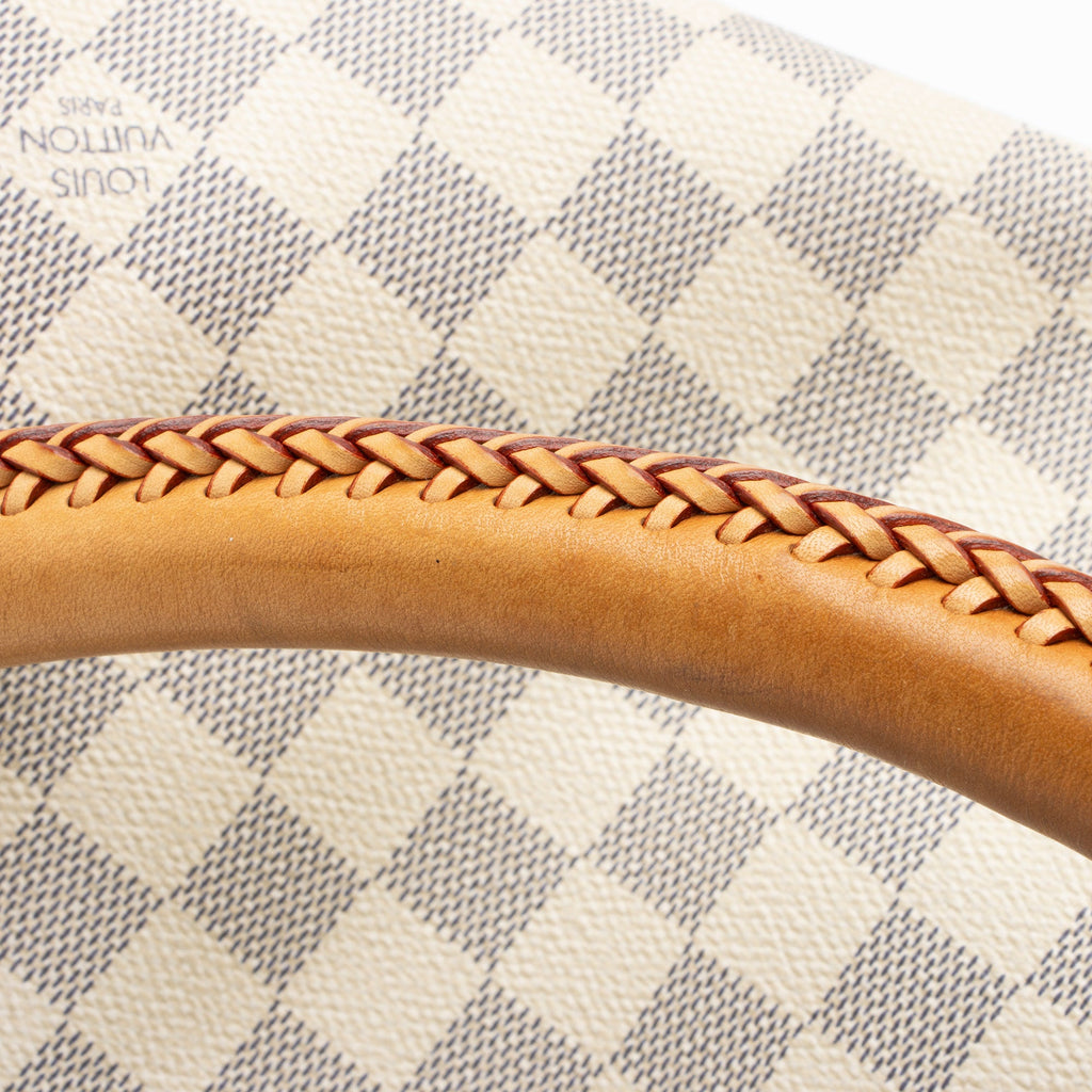 Louis Vuitton Damier Azur Artsy MM Shoulder Bag (SHF-A8ts8C)