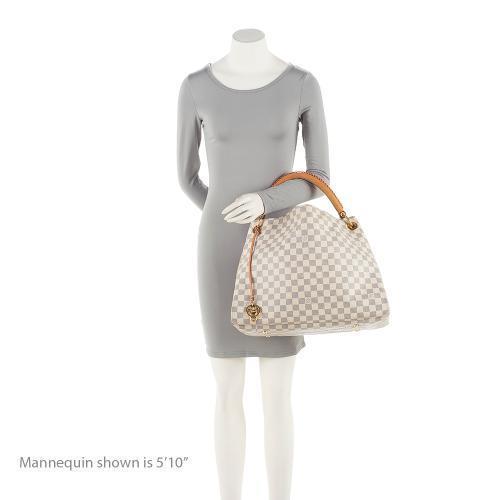 Louis Vuitton Damier Azur Artsy MM Shoulder Bag (SHF-A8ts8C)