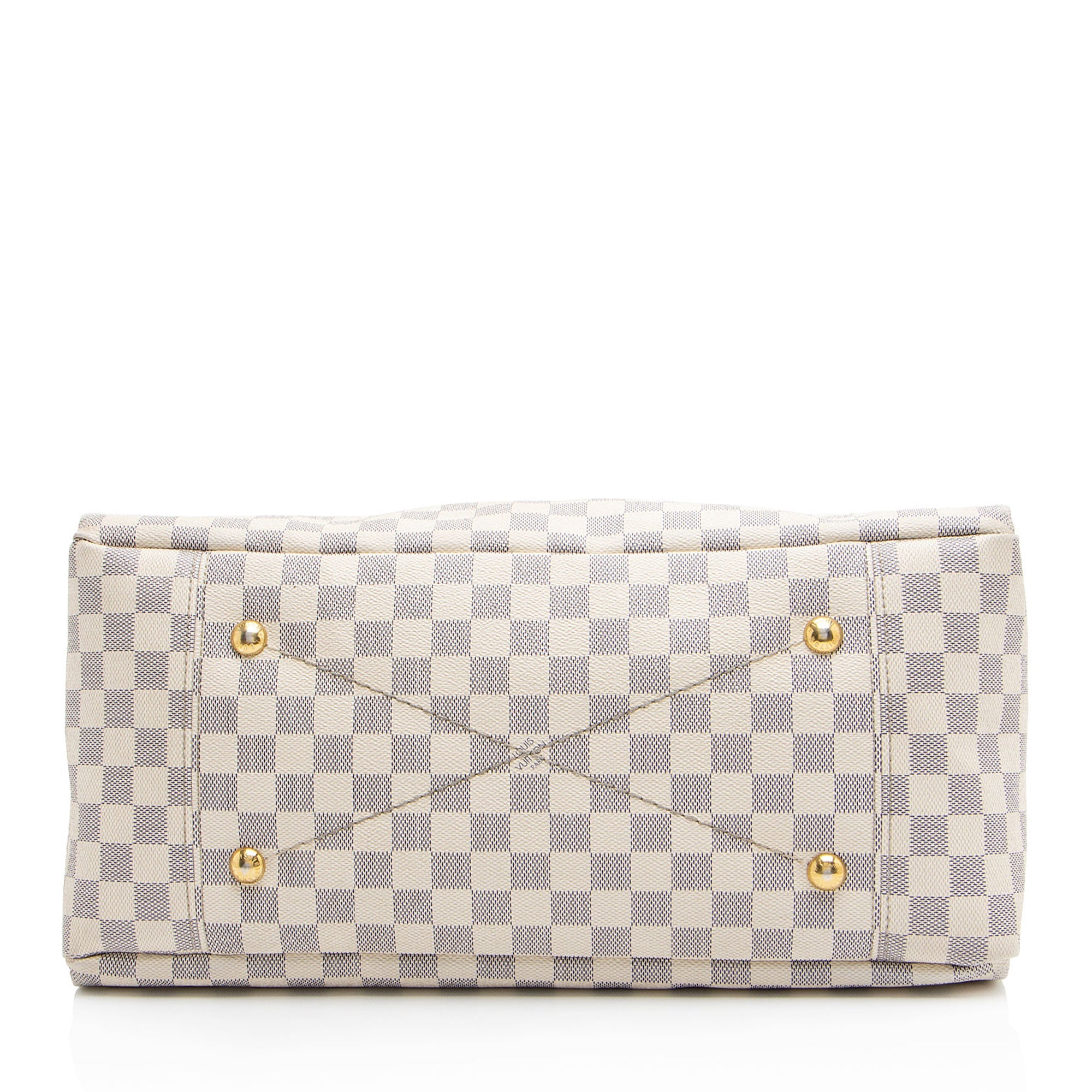 Louis Vuitton Damier Azur Artsy MM Shoulder Bag (SHF-D9Abmw)