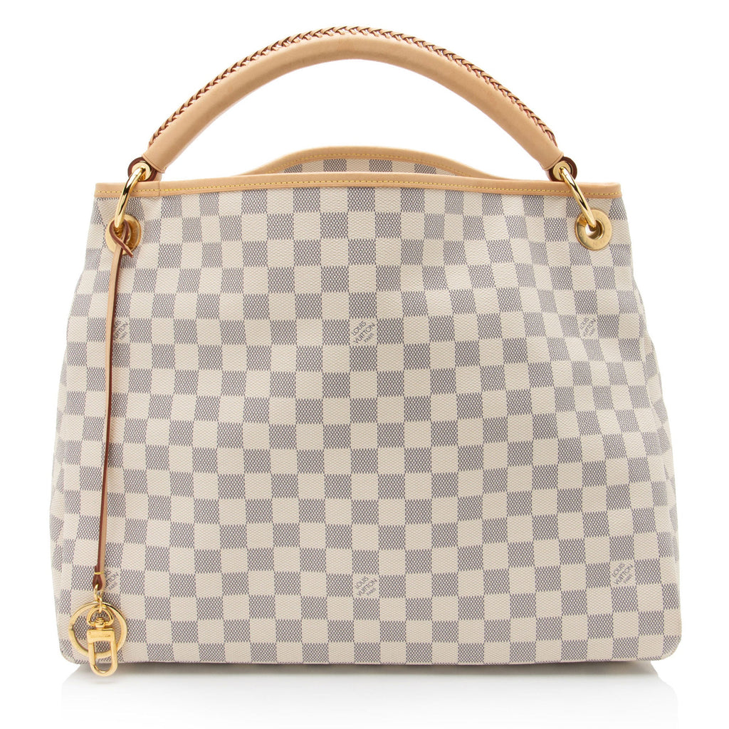 Louis Vuitton Damier Azur Artsy MM Shoulder Bag