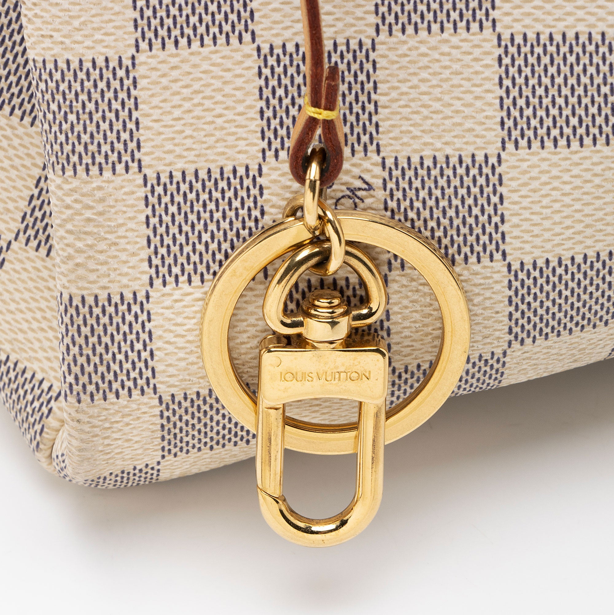 Louis Vuitton Damier Azur Artsy MM Shoulder Bag
