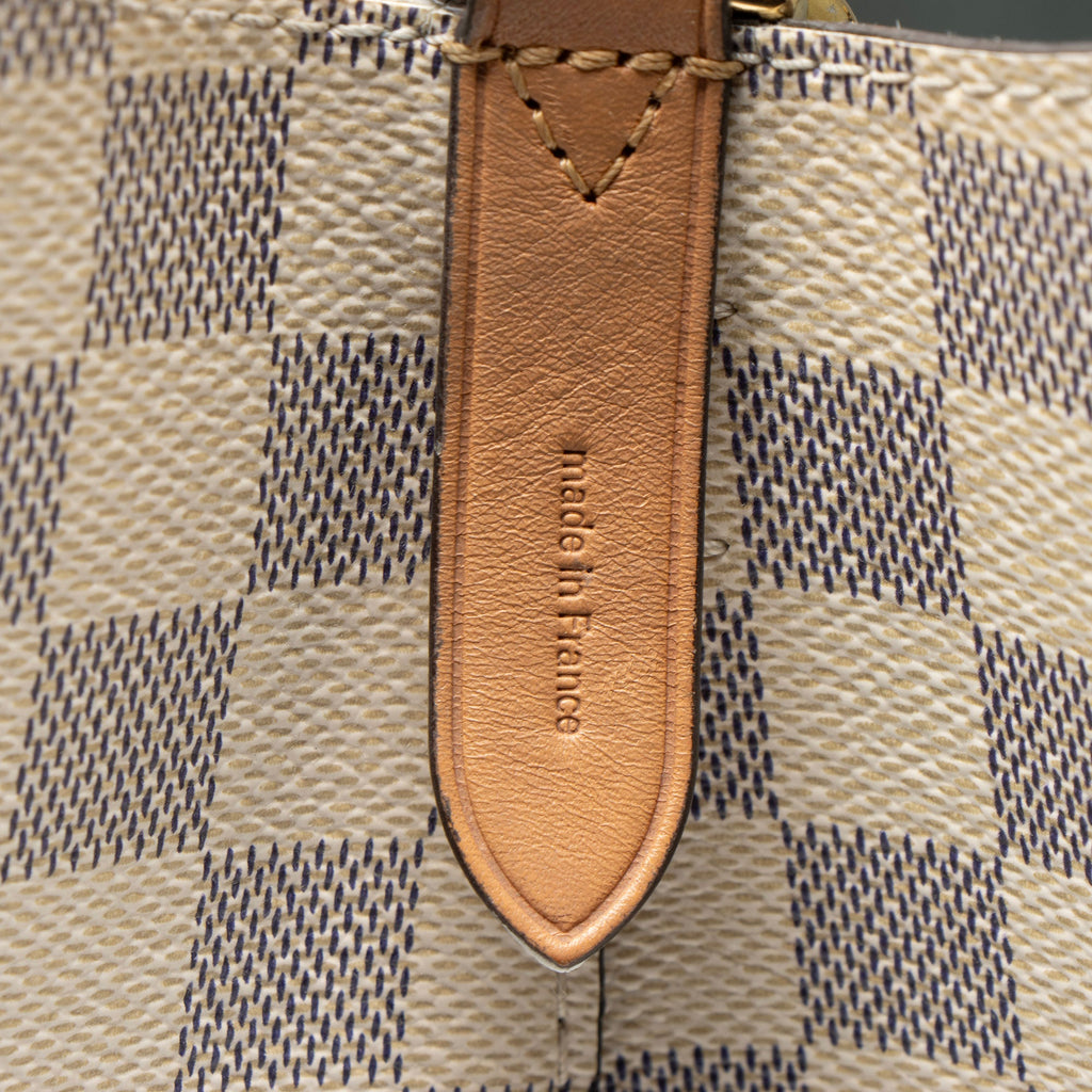 Louis Vuitton Damier Azur Braided Neonoe Shoulder Bag
