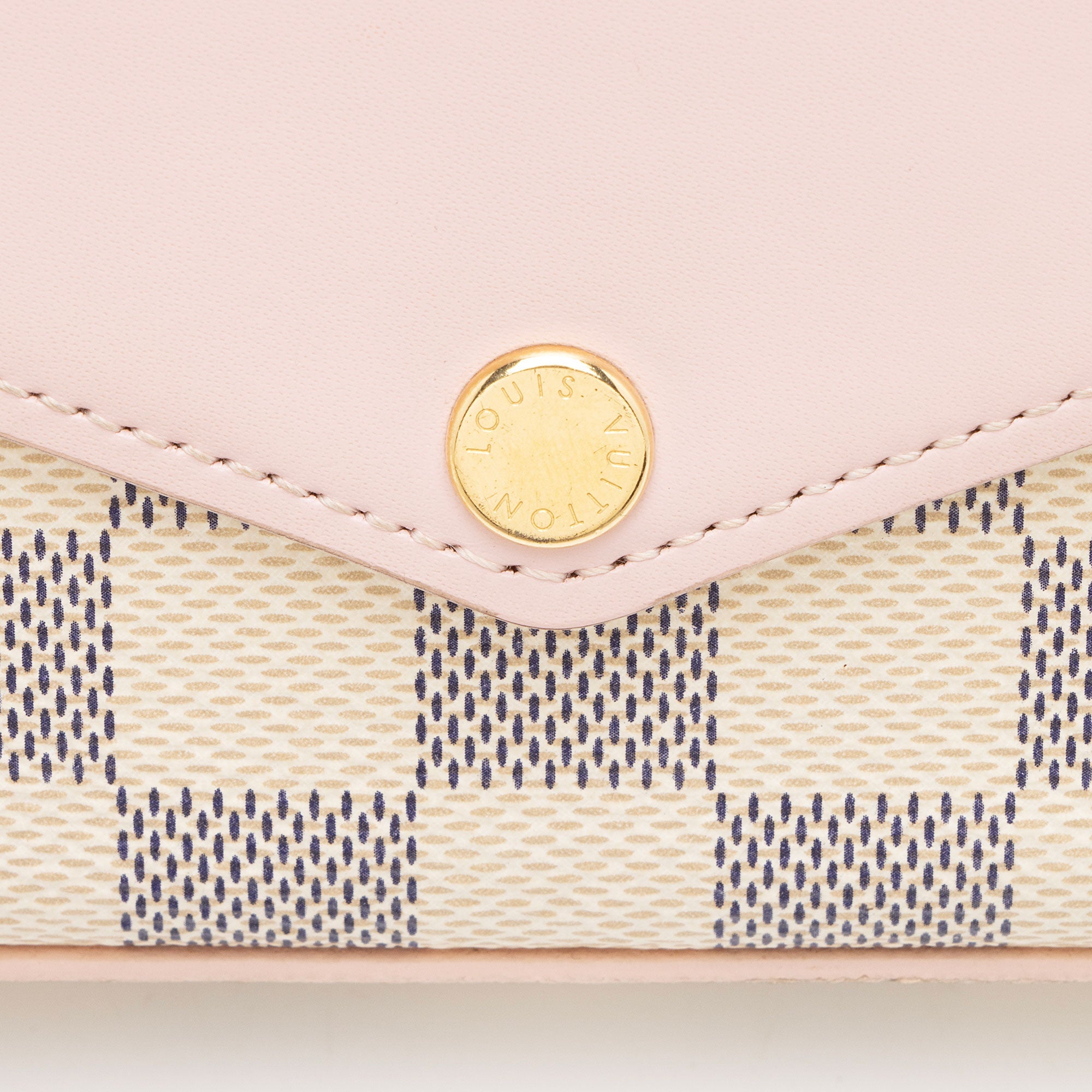 Louis Vuitton Damier Azur Calfskin Felicie Pochette
