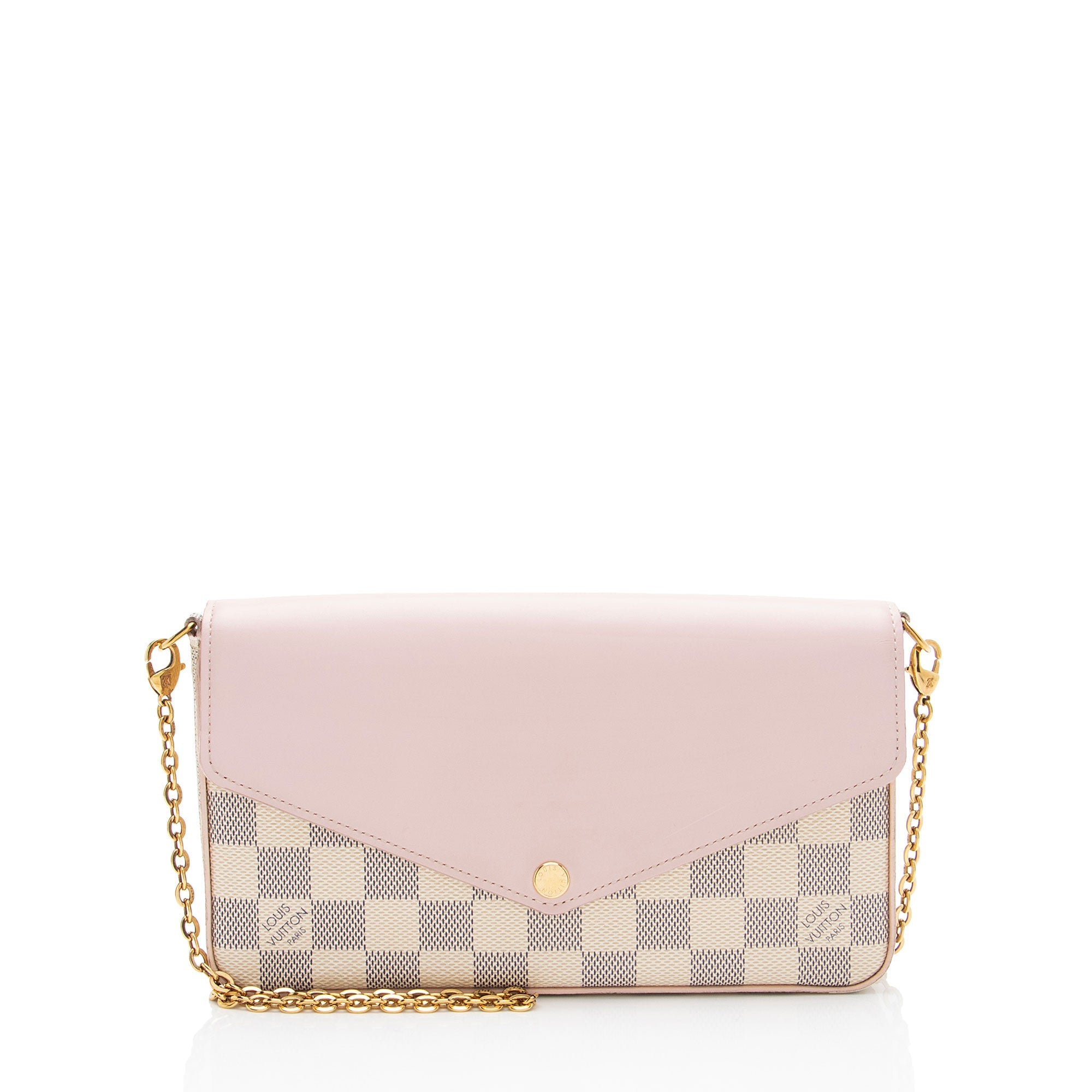 Louis Vuitton Damier Azur Calfskin Felicie Pochette