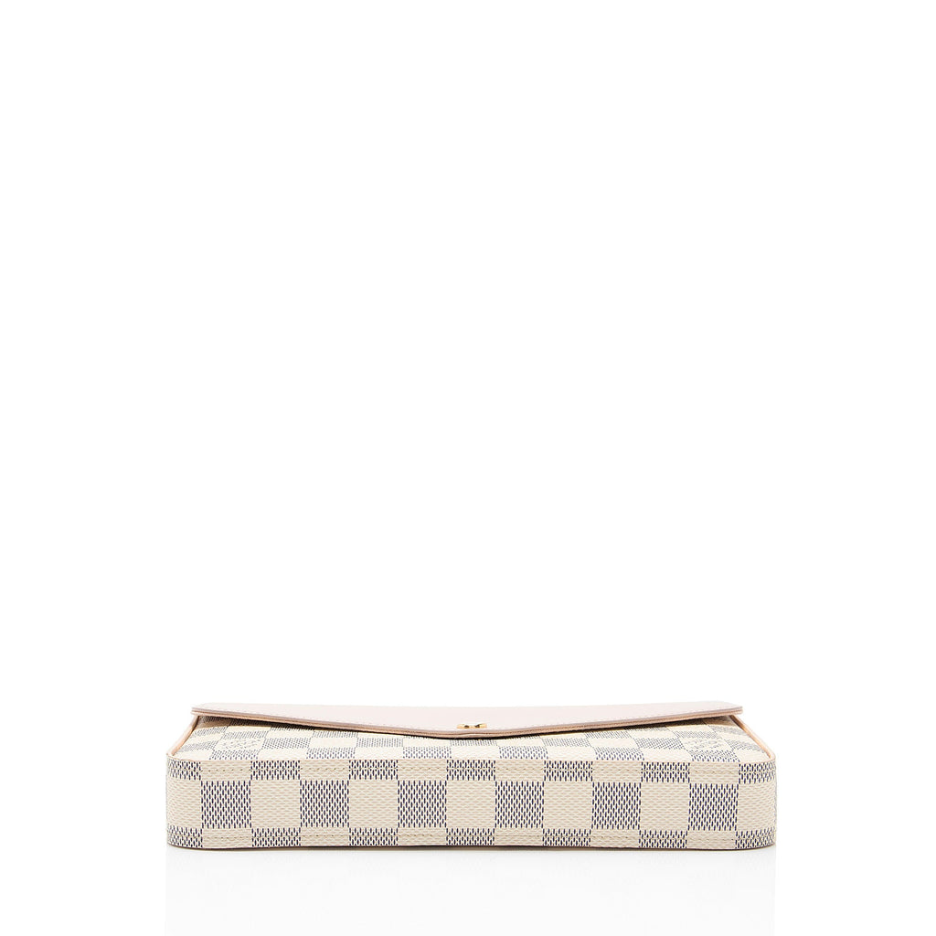 Louis Vuitton Damier Azur Calfskin Felicie Pochette