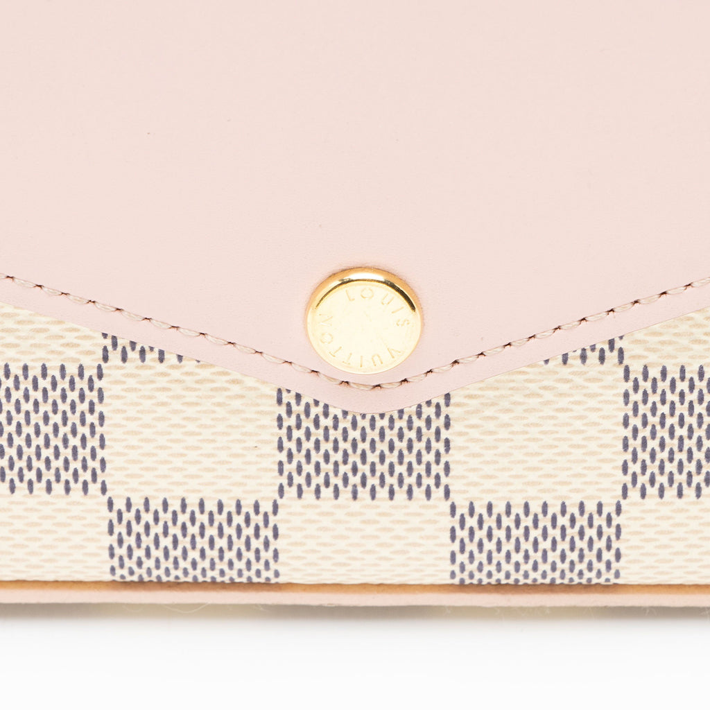 Louis Vuitton Damier Azur Calfskin Felicie Pochette