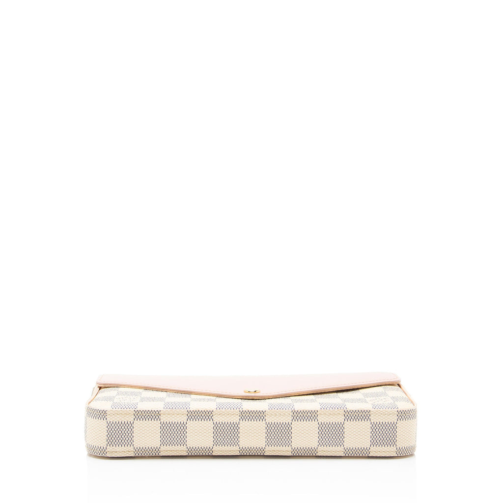 Louis Vuitton Damier Azur Calfskin Felicie Pochette