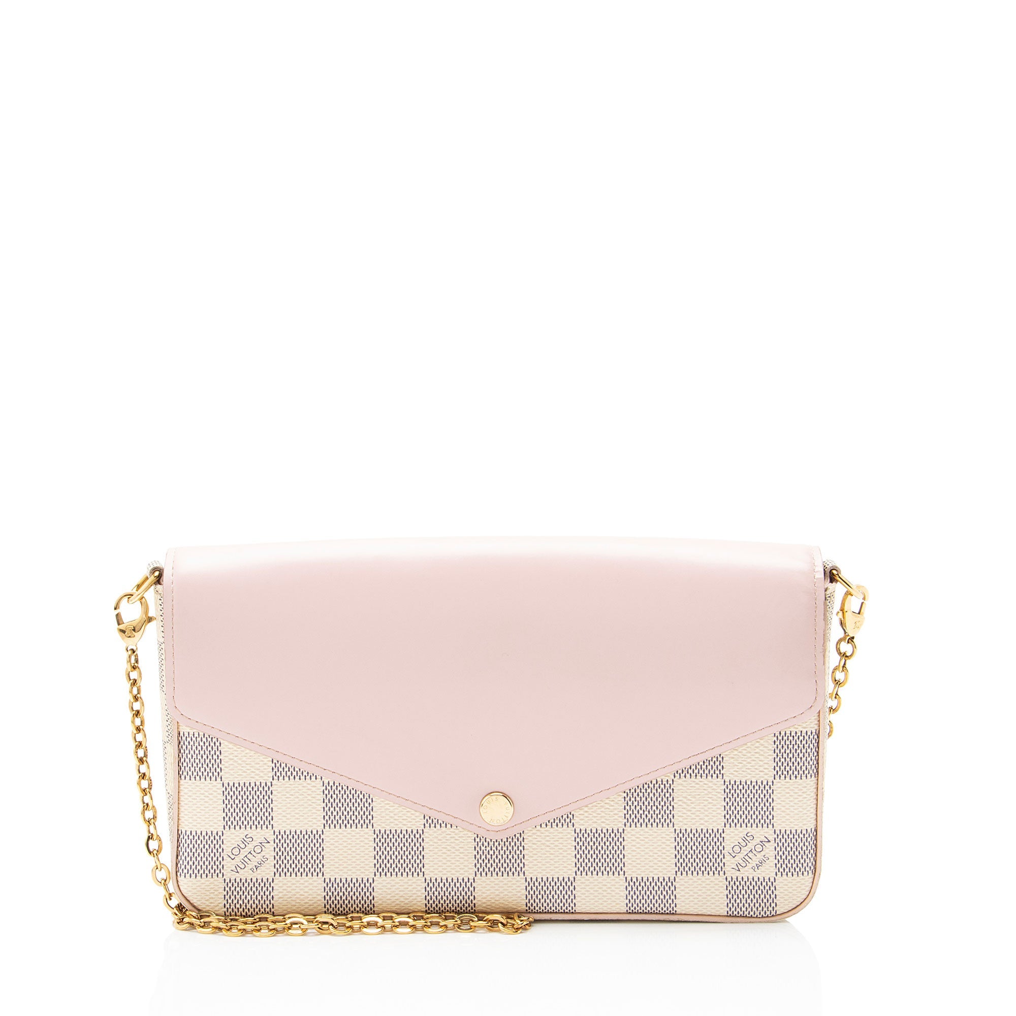 Louis Vuitton Damier Azur Calfskin Felicie Pochette
