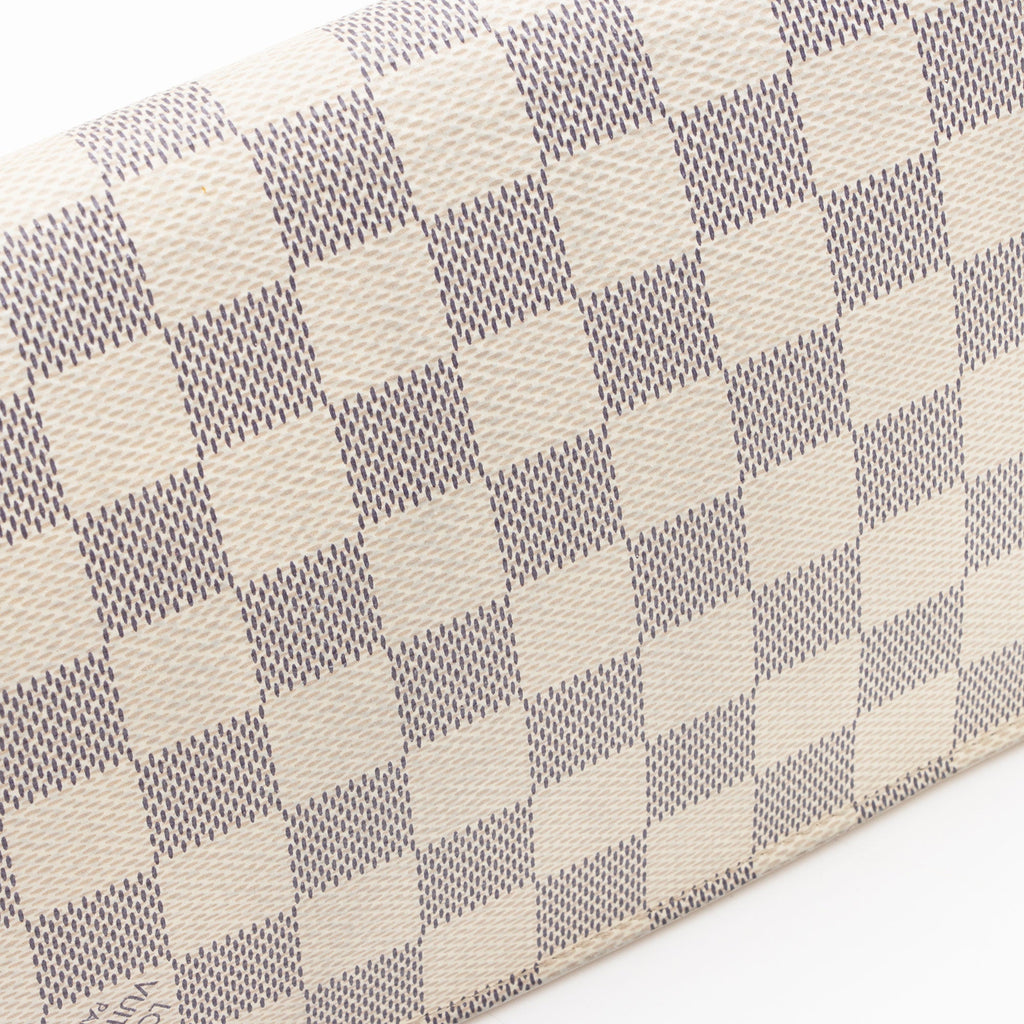 Louis Vuitton Damier Azur Croisette Chain Wallet