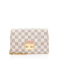 Louis Vuitton Damier Azur Croisette Chain Wallet