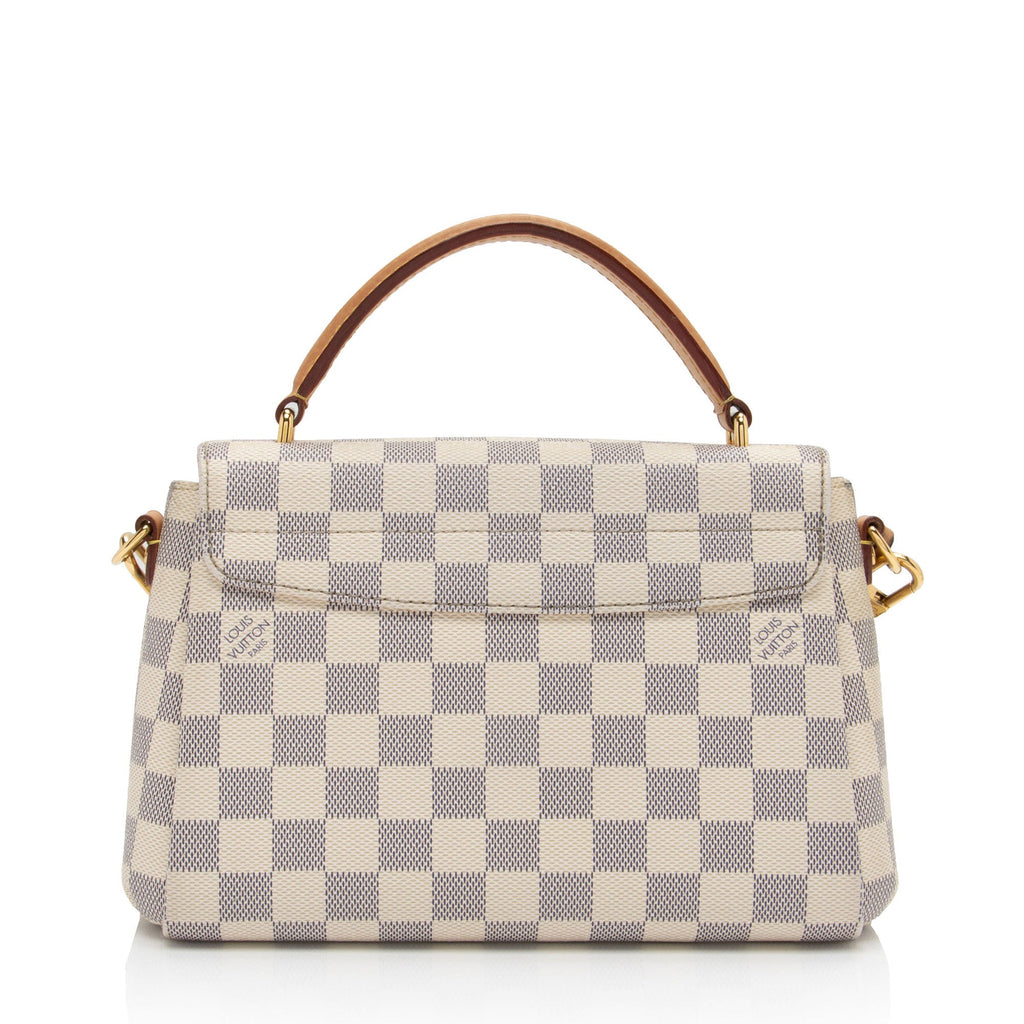 Louis Vuitton Damier Azur Croisette Shoulder Bag (SHF-WhCBUZ)
