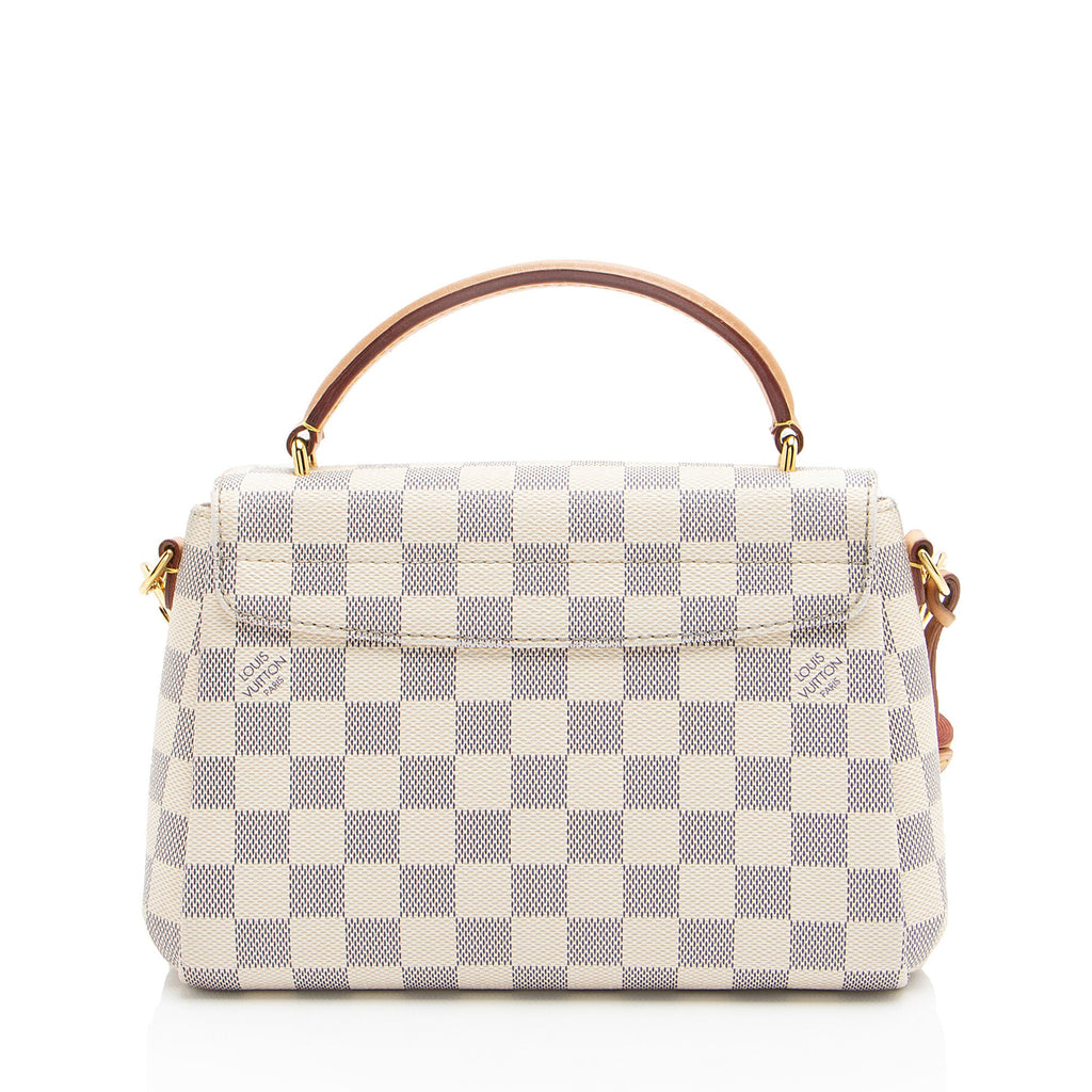 Louis Vuitton Damier Azur Croisette Shoulder Bag (SHF-LgQ1VD)