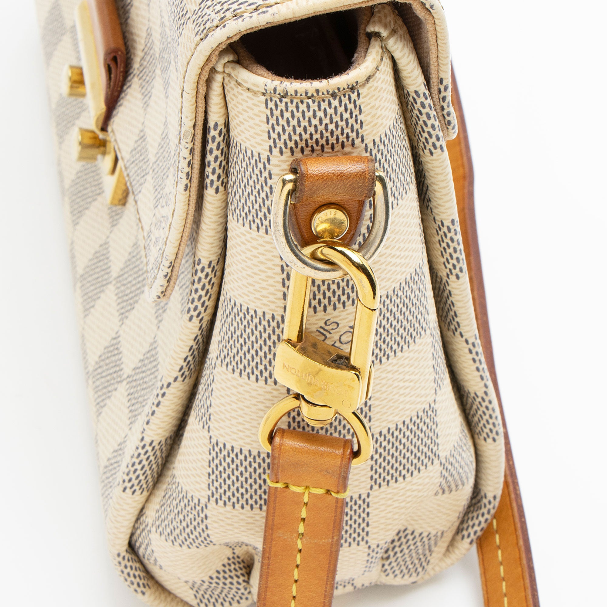 Louis Vuitton Damier Azur Croisette Shoulder Bag