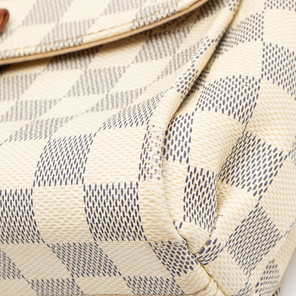 Louis Vuitton Damier Azur Croisette Shoulder Bag