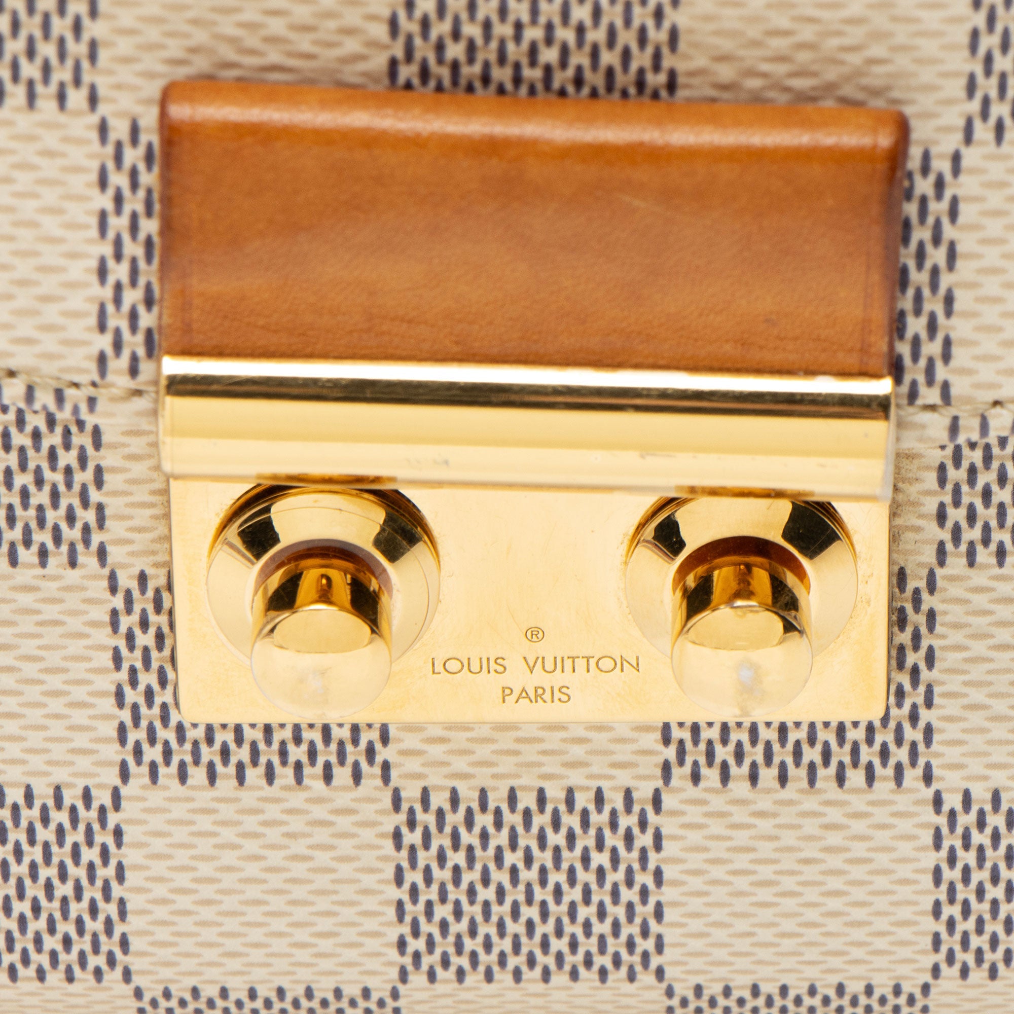Louis Vuitton Damier Azur Croisette Shoulder Bag