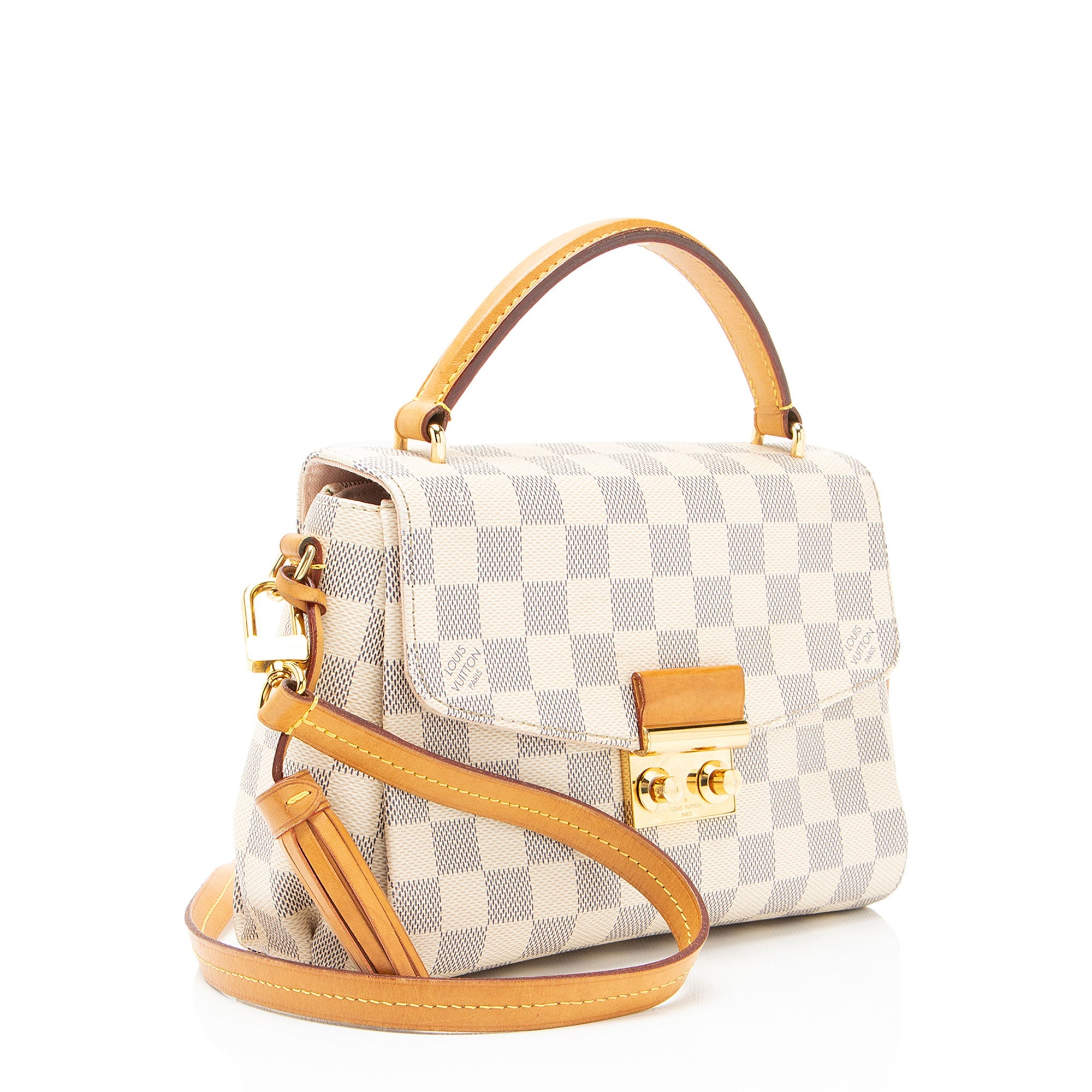 Louis Vuitton Damier Azur Croisette Shoulder Bag