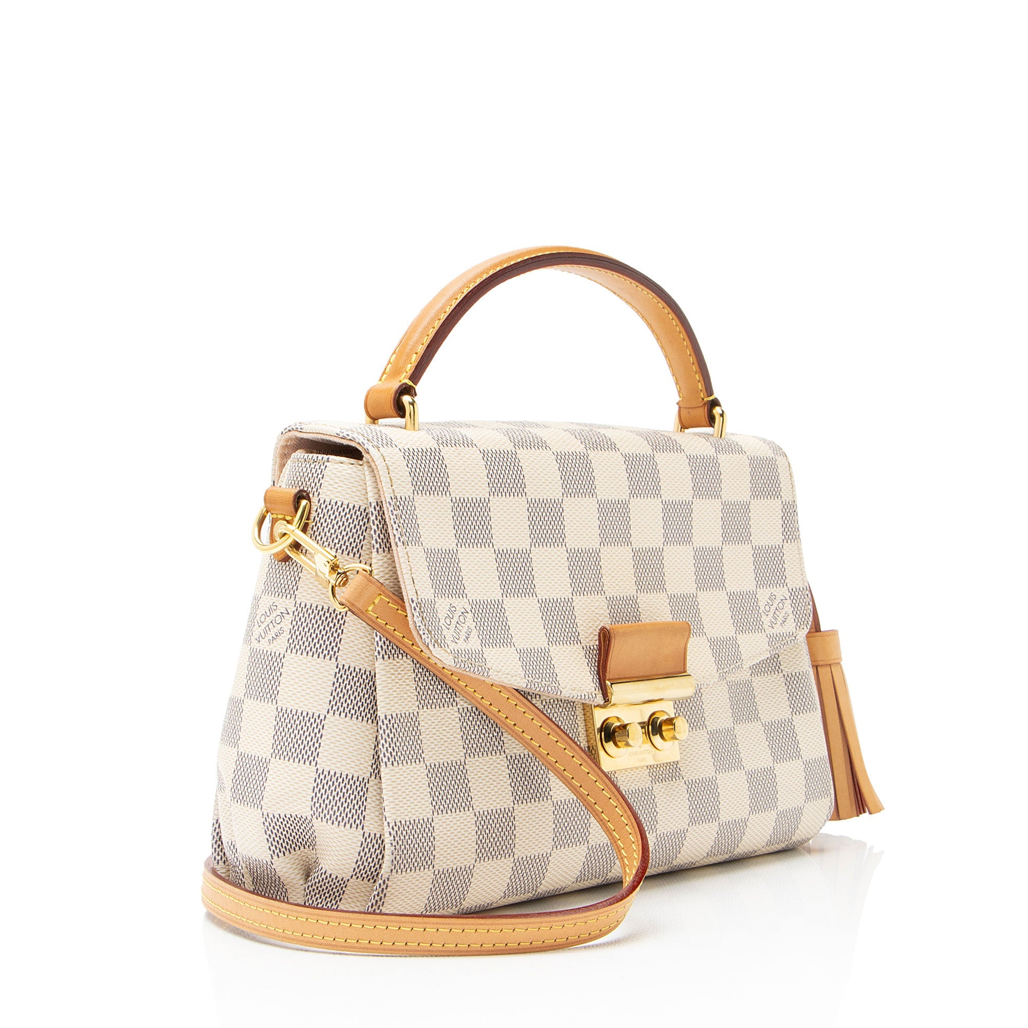 Louis Vuitton Damier Azur Croisette Shoulder Bag