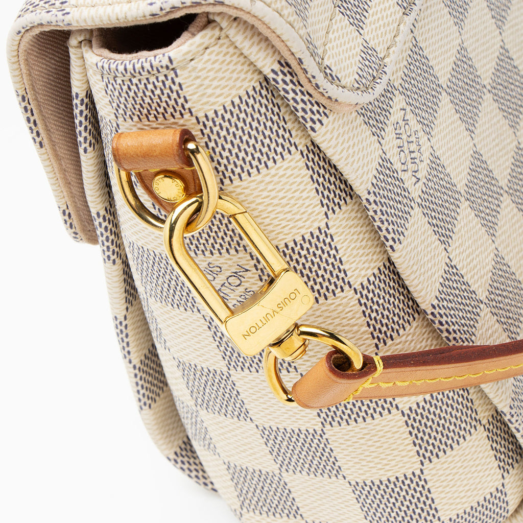 Louis Vuitton Damier Azur Croisette Shoulder Bag
