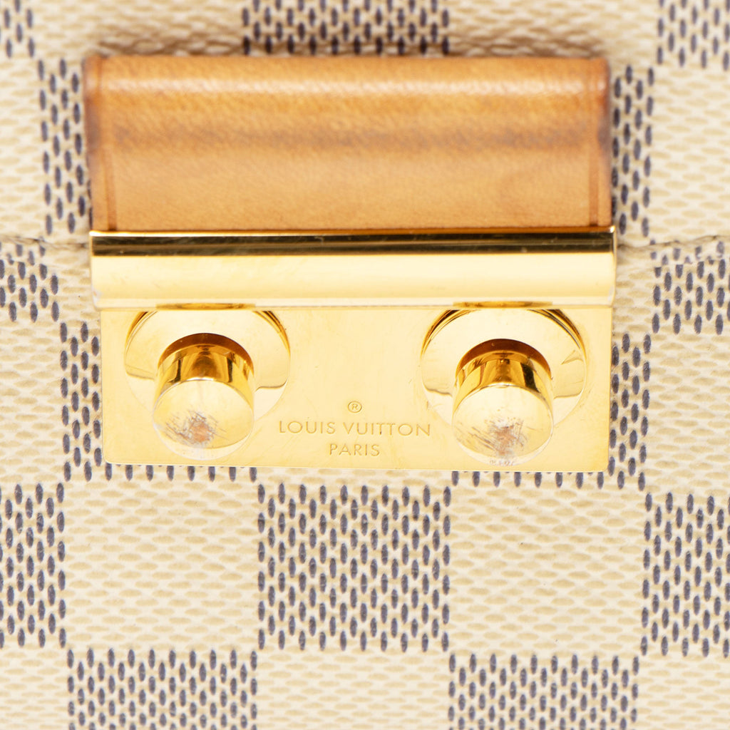 Louis Vuitton Damier Azur Croisette Shoulder Bag