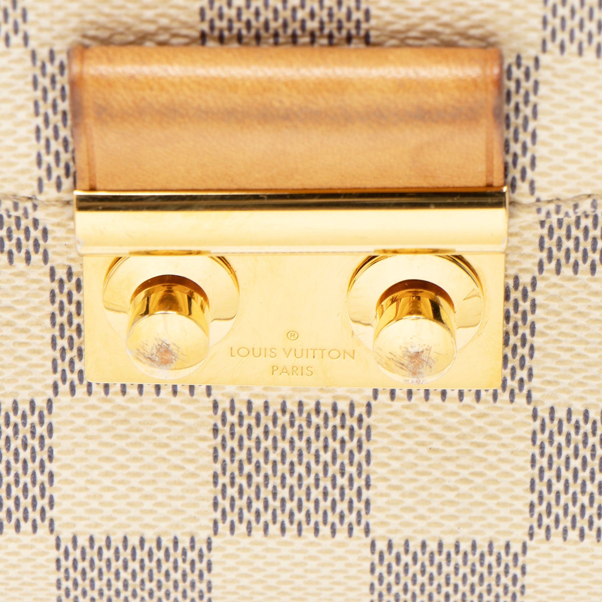 Louis Vuitton Damier Azur Croisette Shoulder Bag