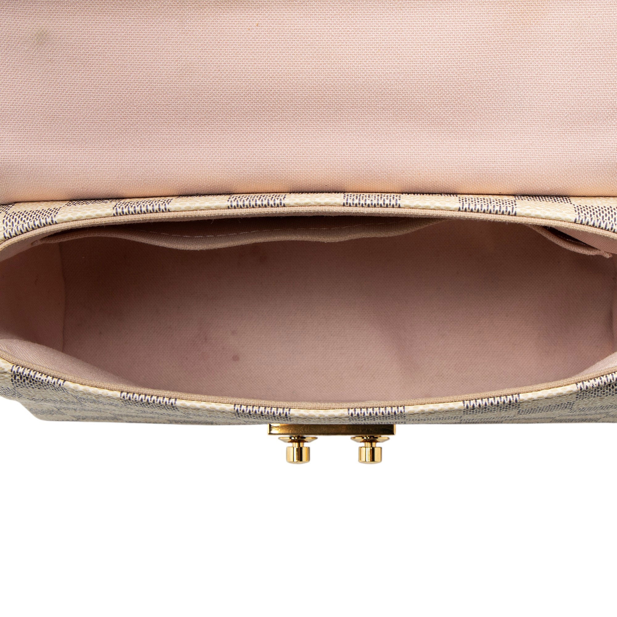 Louis Vuitton Damier Azur Croisette Shoulder Bag