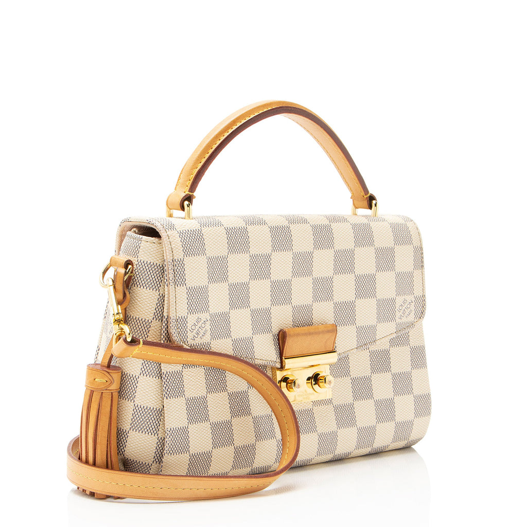 Louis Vuitton Damier Azur Croisette Shoulder Bag