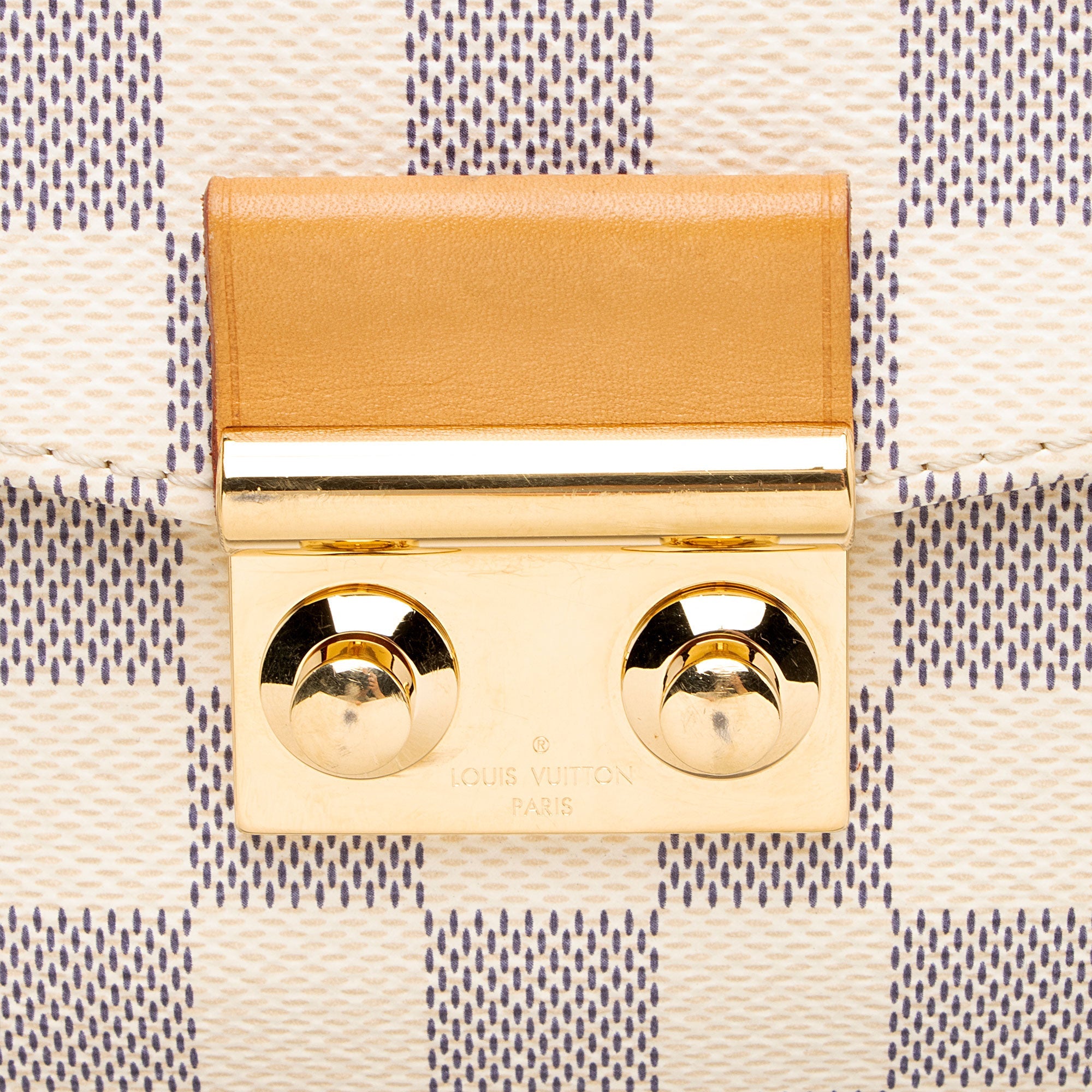 Louis Vuitton Damier Azur Croisette Shoulder Bag