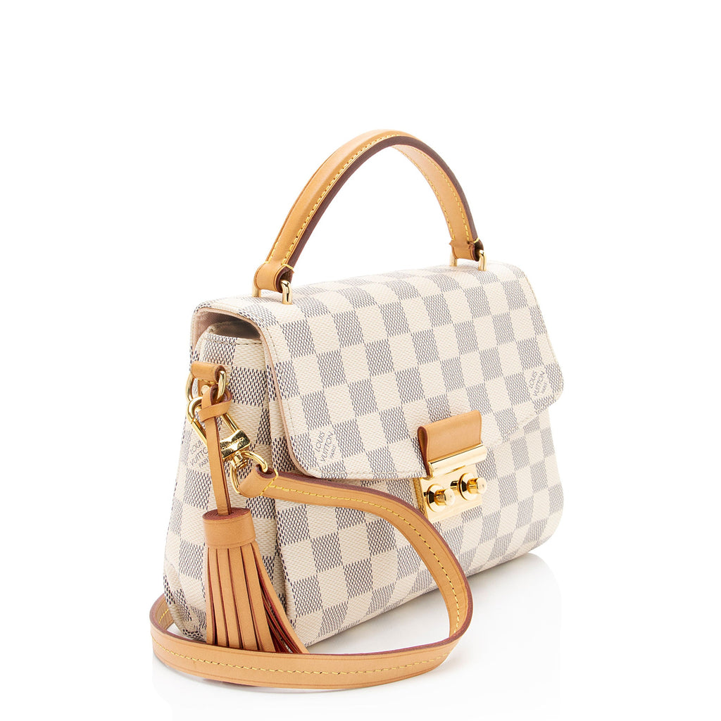 Louis Vuitton Damier Azur Croisette Shoulder Bag