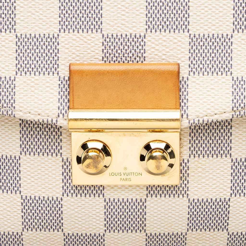 Louis Vuitton Damier Azur Croisette Shoulder Bag