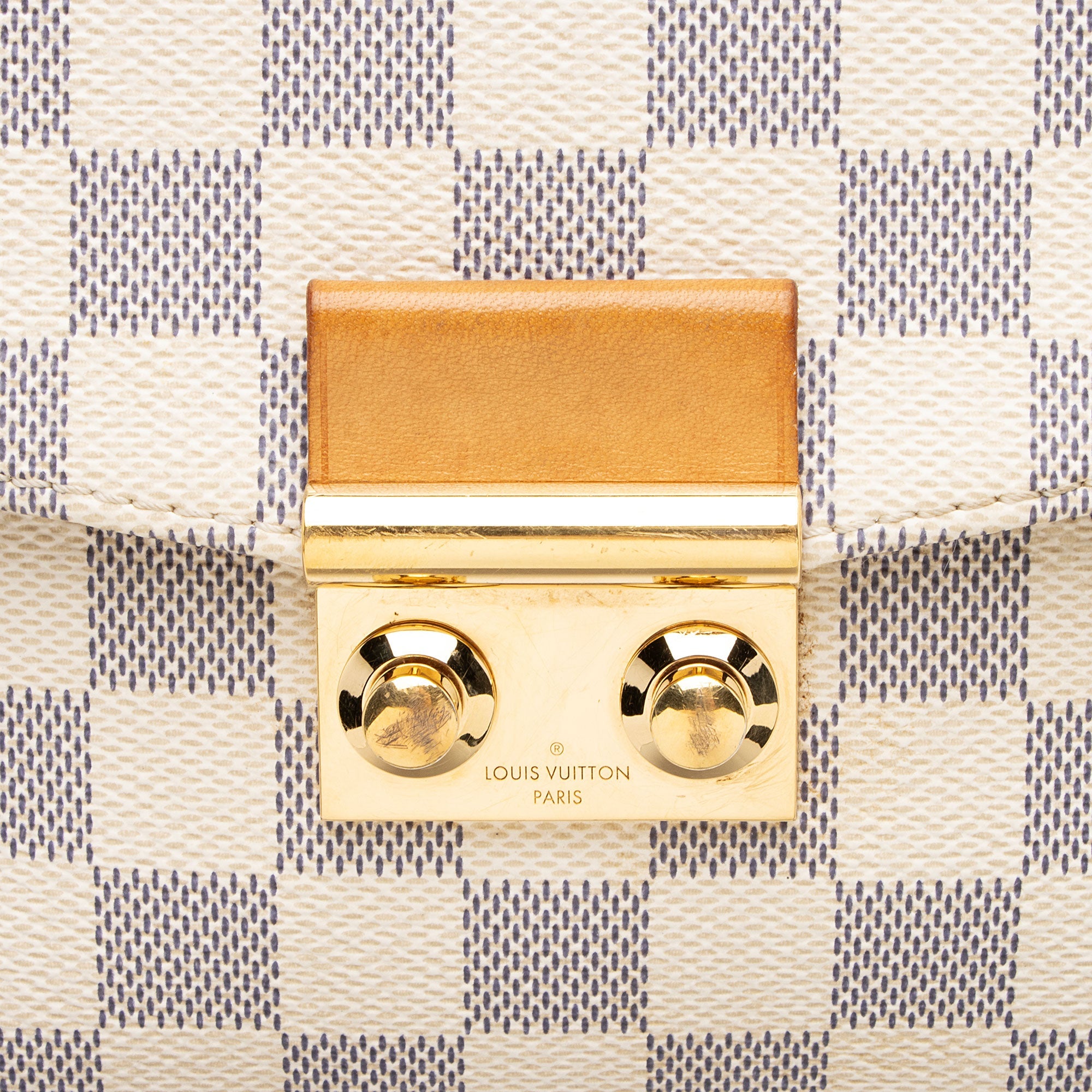 Louis Vuitton Damier Azur Croisette Shoulder Bag