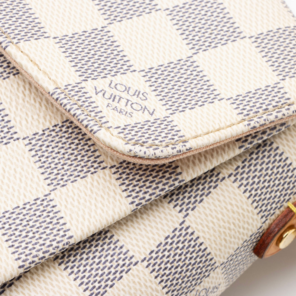 Louis Vuitton Damier Azur Croisette Shoulder Bag