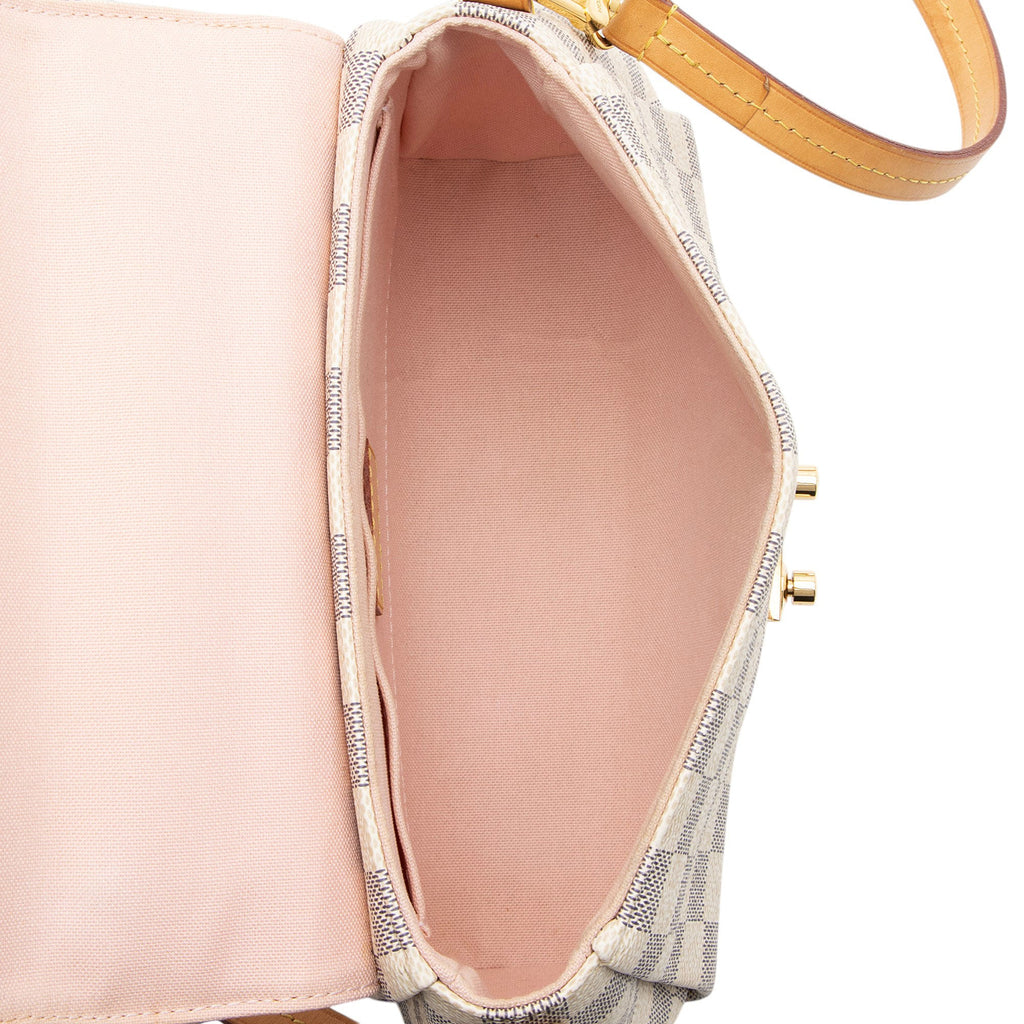 Louis Vuitton Damier Azur Croisette Shoulder Bag