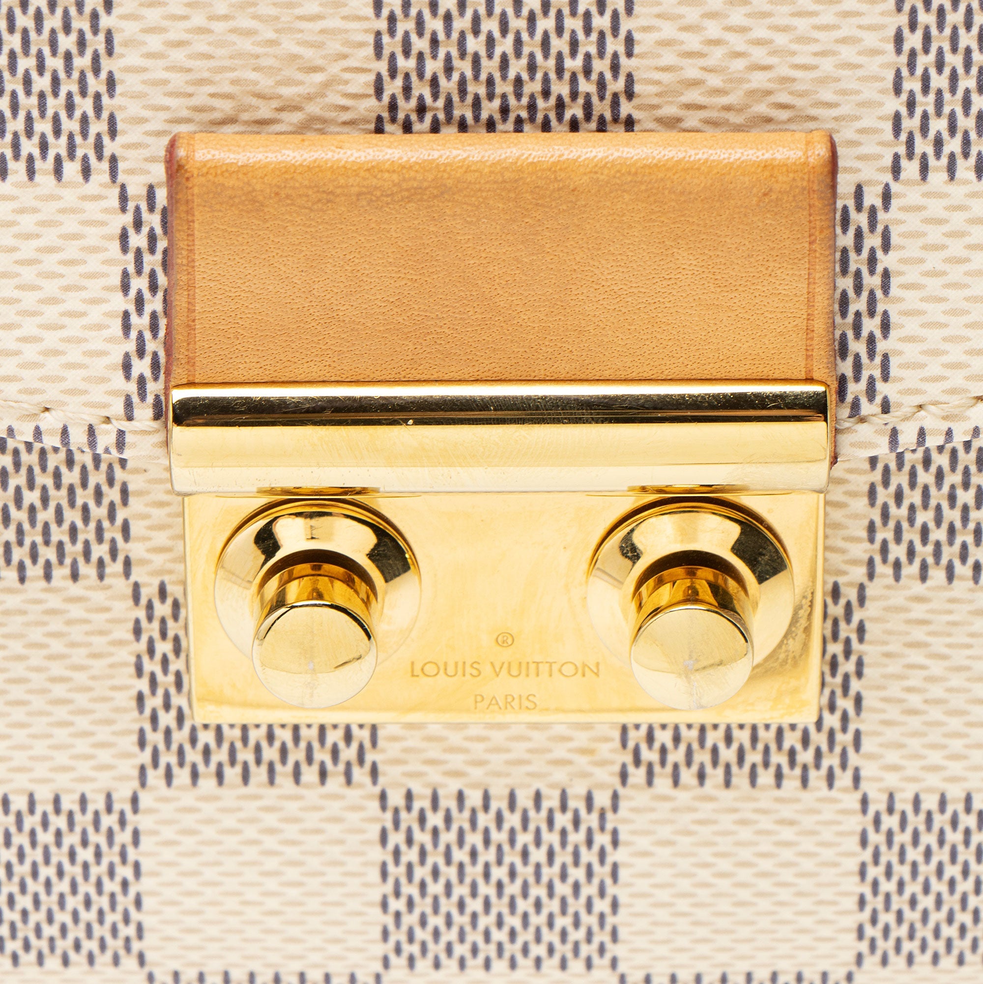 Louis Vuitton Damier Azur Croisette Shoulder Bag
