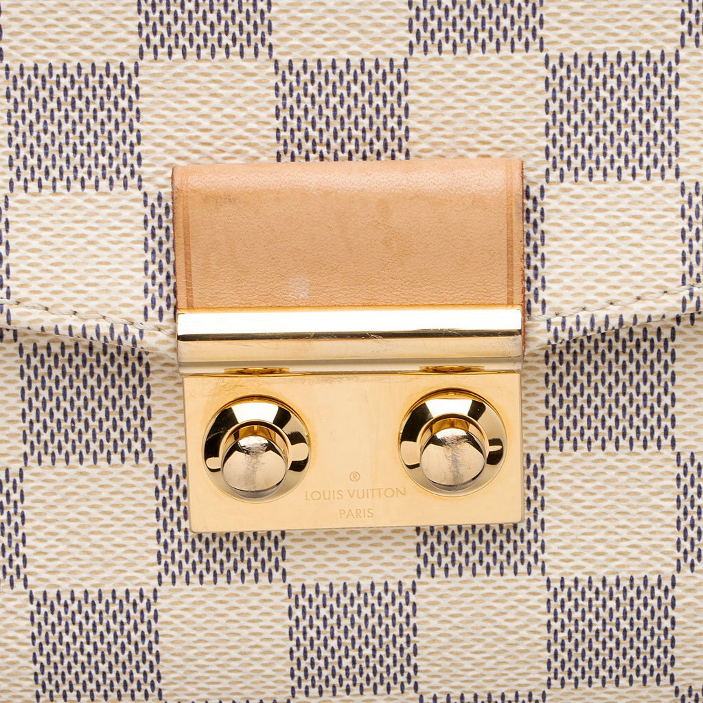 Louis Vuitton Damier Azur Croisette Shoulder Bag