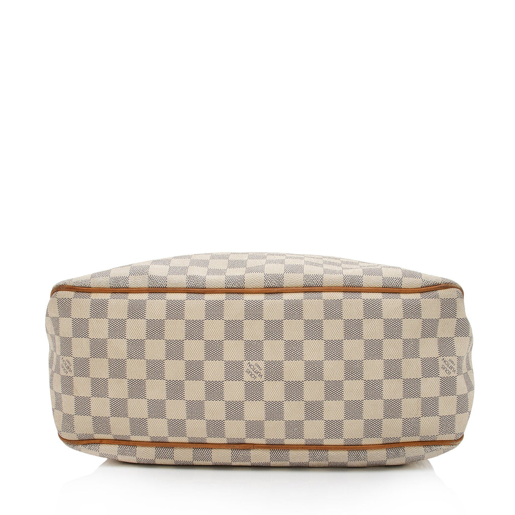 Louis Vuitton Damier Azur Delightful MM Shoulder Bag (SHF-HQhgXp)