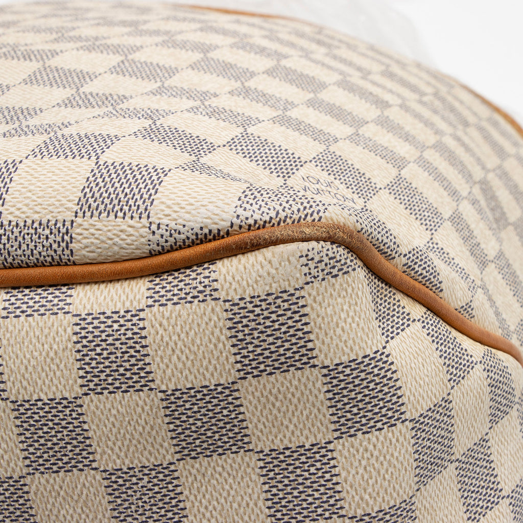Louis Vuitton Damier Azur Delightful MM Shoulder Bag (SHF-HQhgXp)