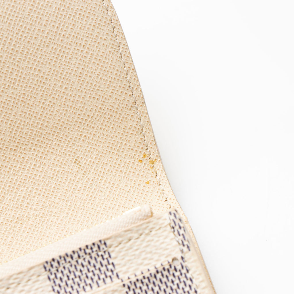 Louis Vuitton Damier Azur Emilie Wallet