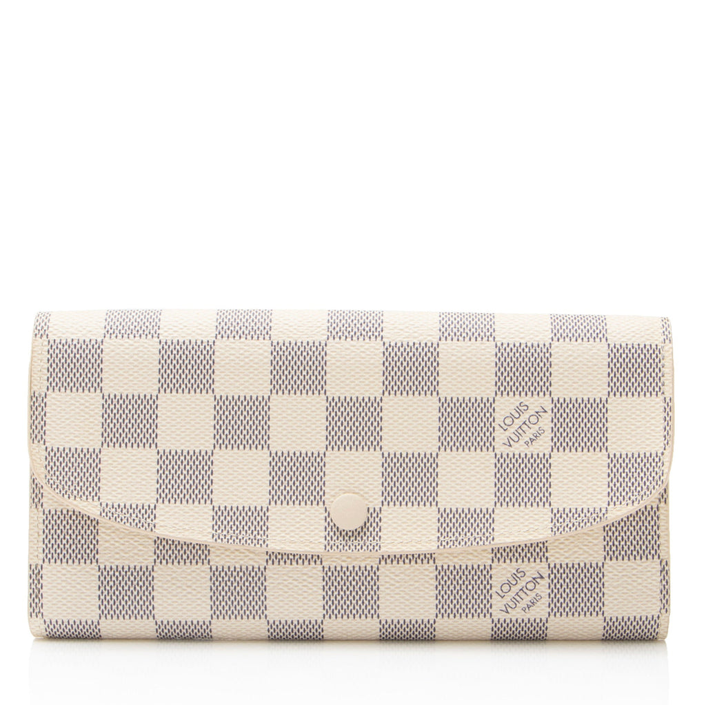 Louis Vuitton Damier Azur Emilie Wallet