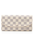 Louis Vuitton Damier Azur Emilie Wallet
