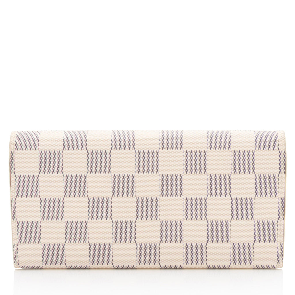 Louis Vuitton Damier Azur Emilie Wallet