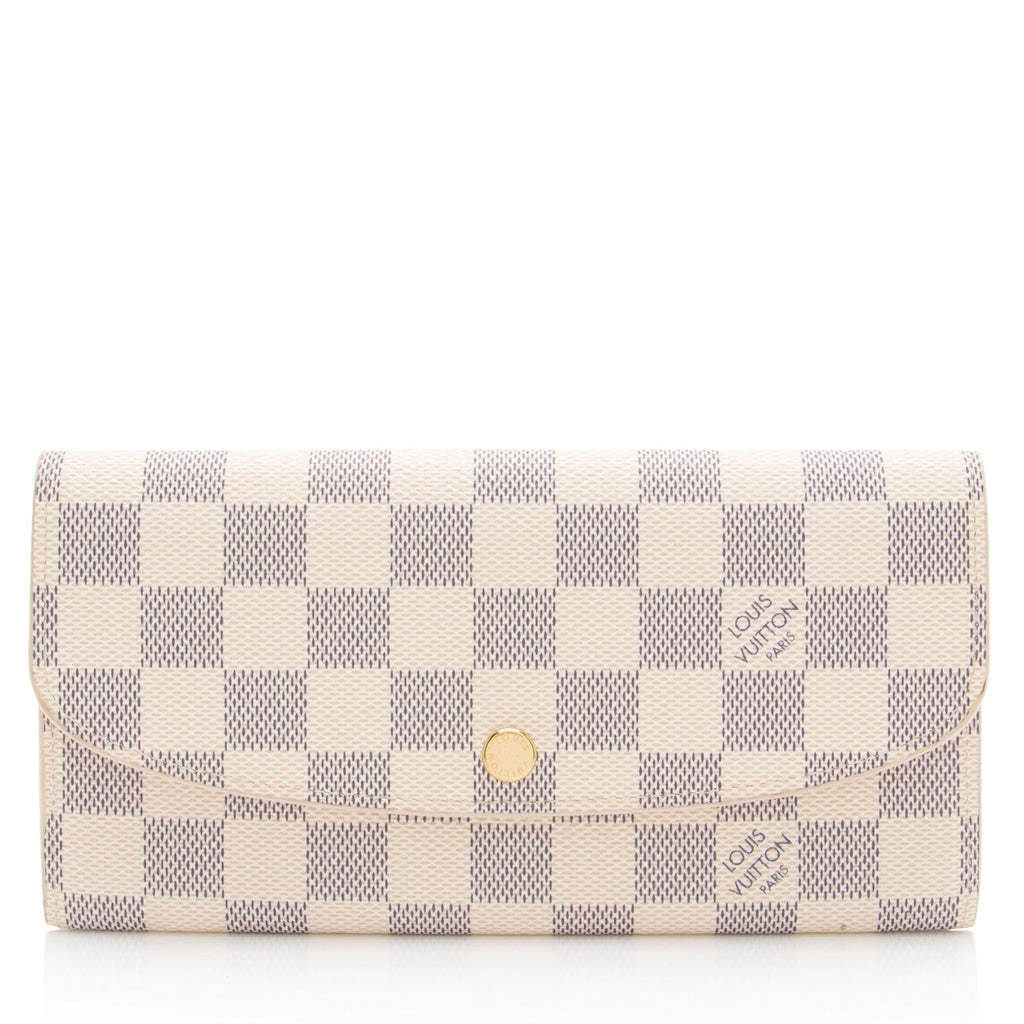 Louis Vuitton Damier Azur Emilie Wallet