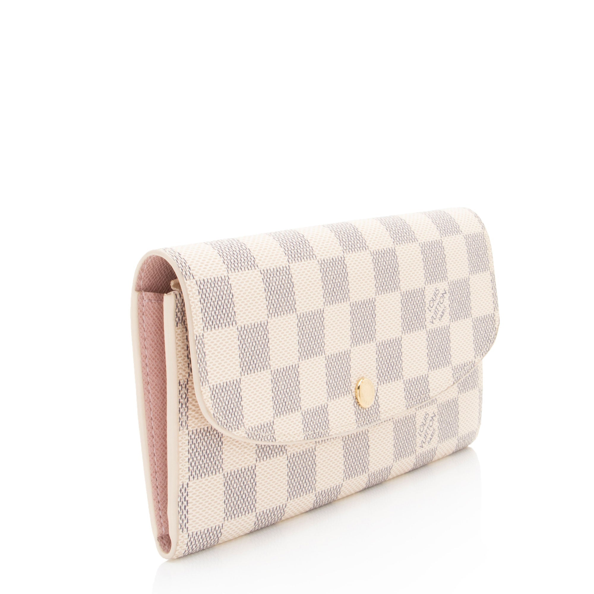 Louis Vuitton Damier Azur Emilie Wallet