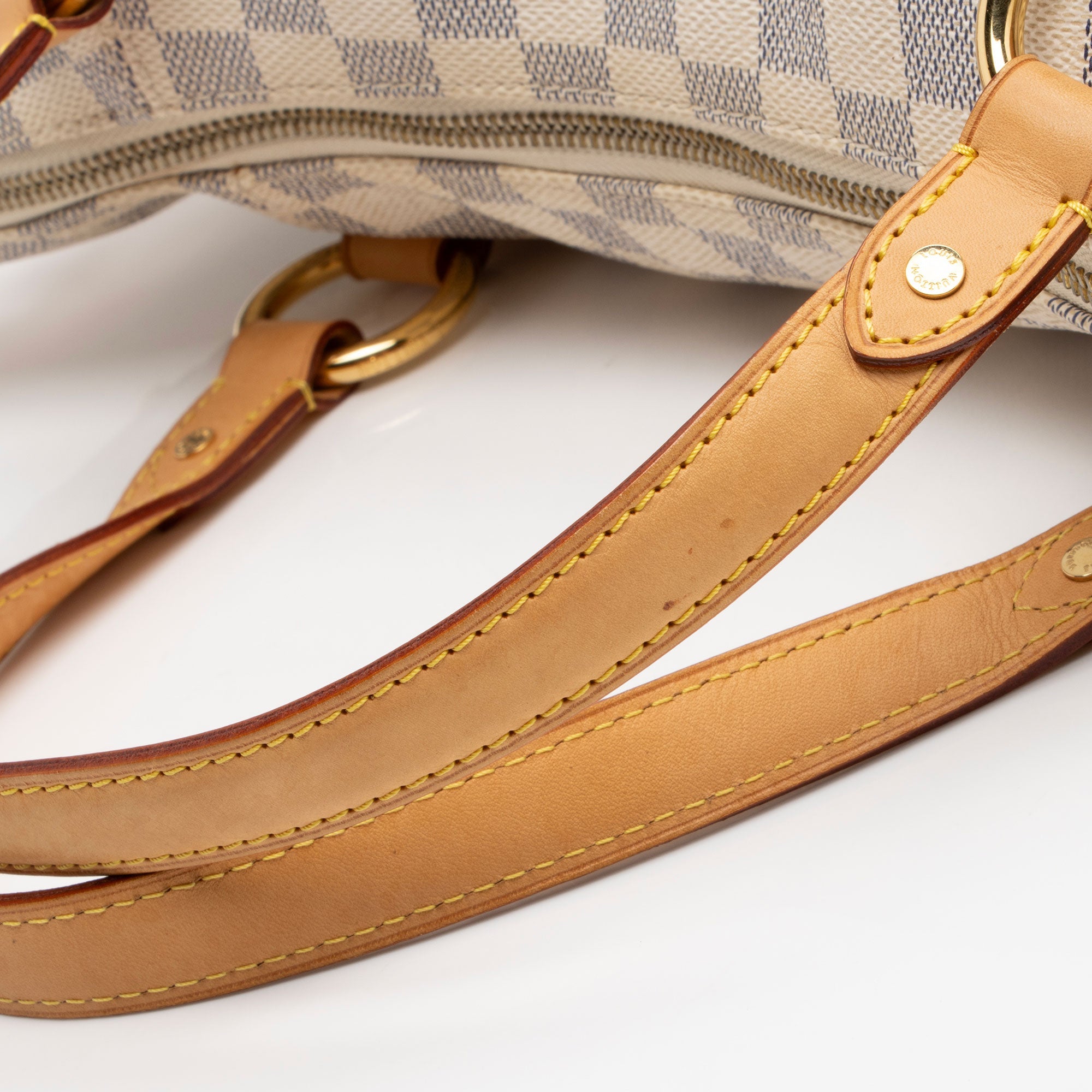 Louis Vuitton Damier Azur Evora MM Tote (SHF-tvwu8e)