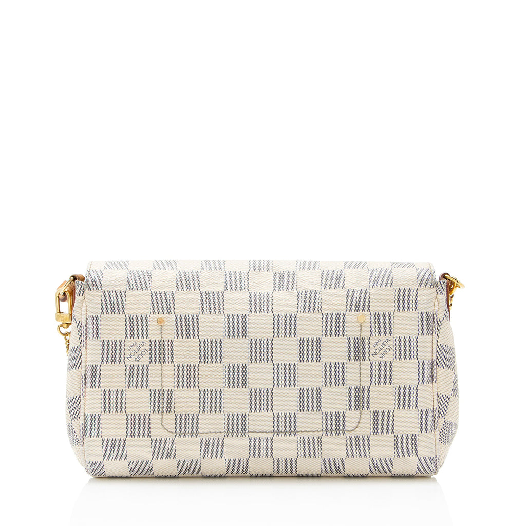 Louis Vuitton Damier Azur Favorite MM Shoulder Bag