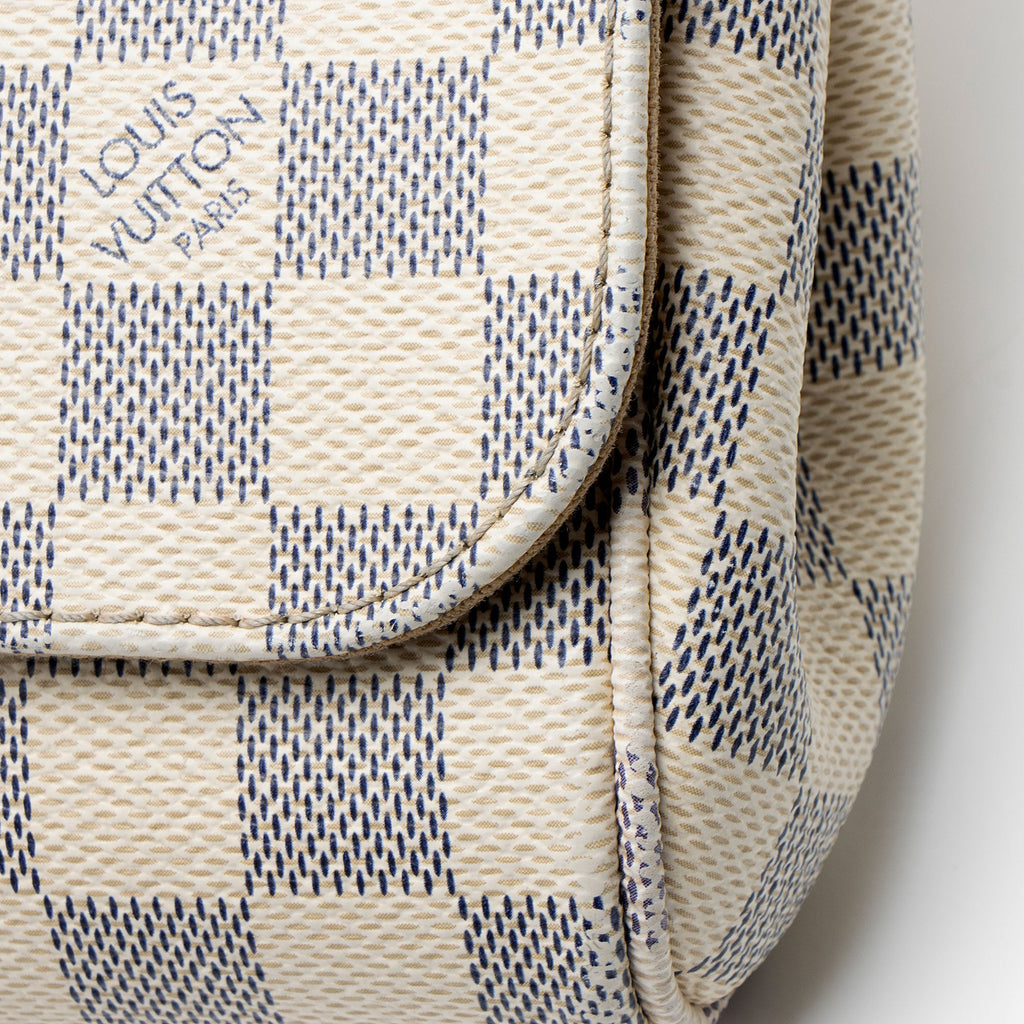 Louis Vuitton Damier Azur Favorite MM Shoulder Bag