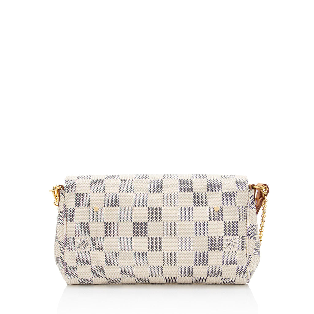 Louis Vuitton Damier Azur Favorite PM Shoulder Bag (SHF-MPD8aX)